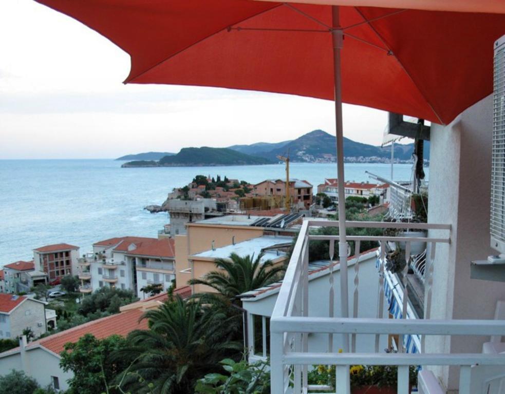 Apartments Slavica Jovanovic Sveti Stefan Extérieur photo